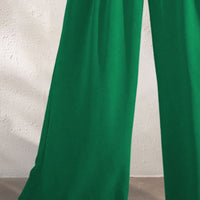 High Waist Wide Leg Pants