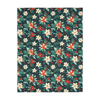 Home For The Holiday Reversible Velveteen Minky Blanket