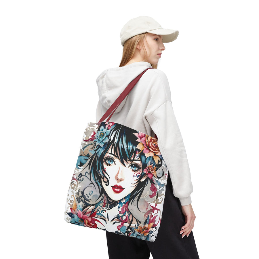 Pixie Cut Lady Tote Bag (AOP)