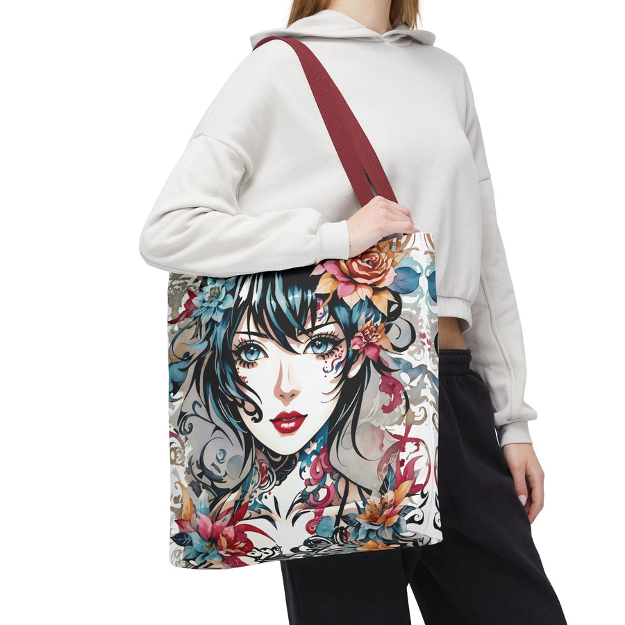 Pixie Cut Lady Tote Bag (AOP)