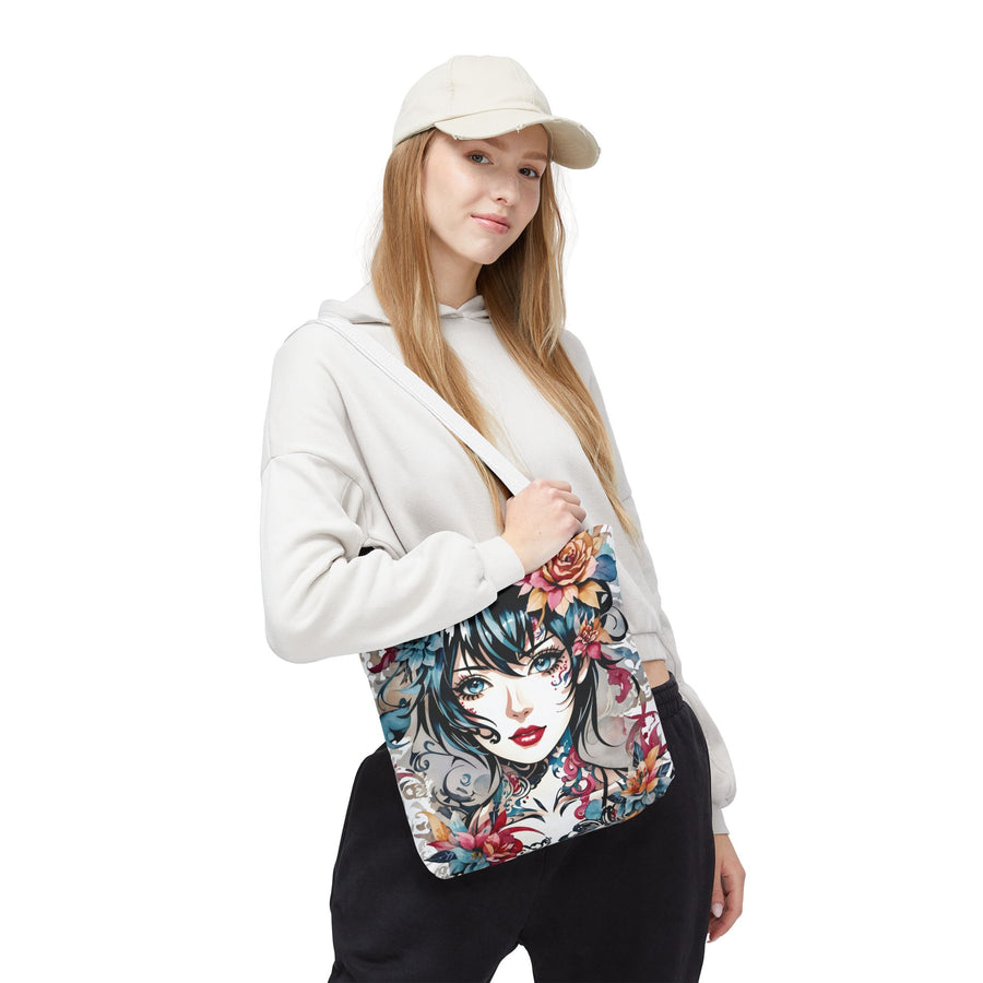 Pixie Cut Lady Tote Bag (AOP)