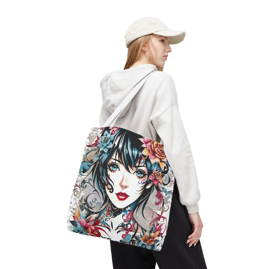 Pixie Cut Lady Tote Bag (AOP)