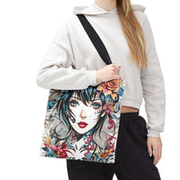 Pixie Cut Lady Tote Bag (AOP)