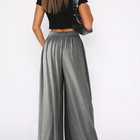 High Waist Wide Leg Pants