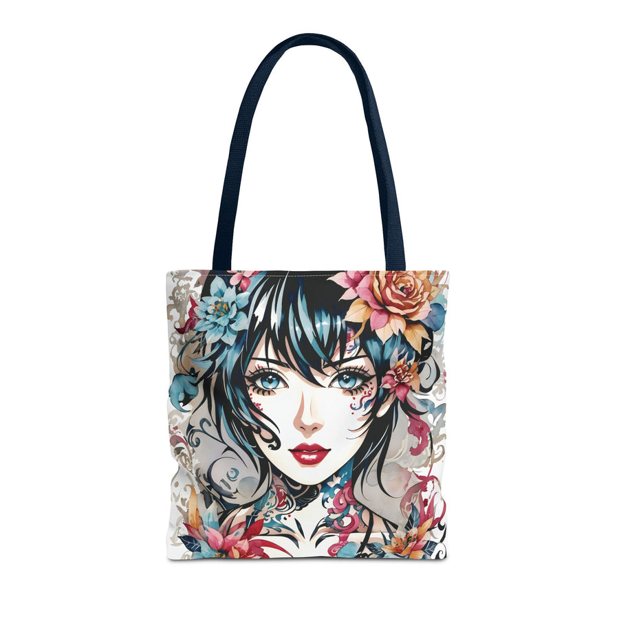 Pixie Cut Lady Tote Bag (AOP)