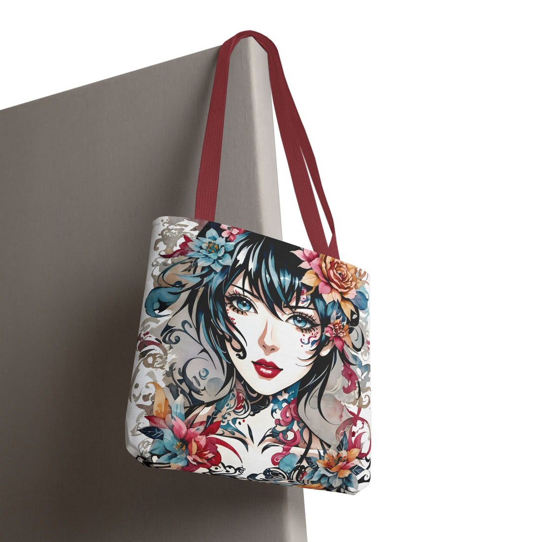 Pixie Cut Lady Tote Bag (AOP)