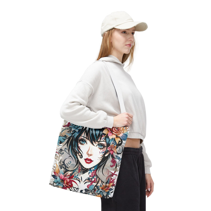 Pixie Cut Lady Tote Bag (AOP)