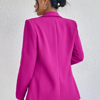 Shawl Collar Long Sleeve Blazer