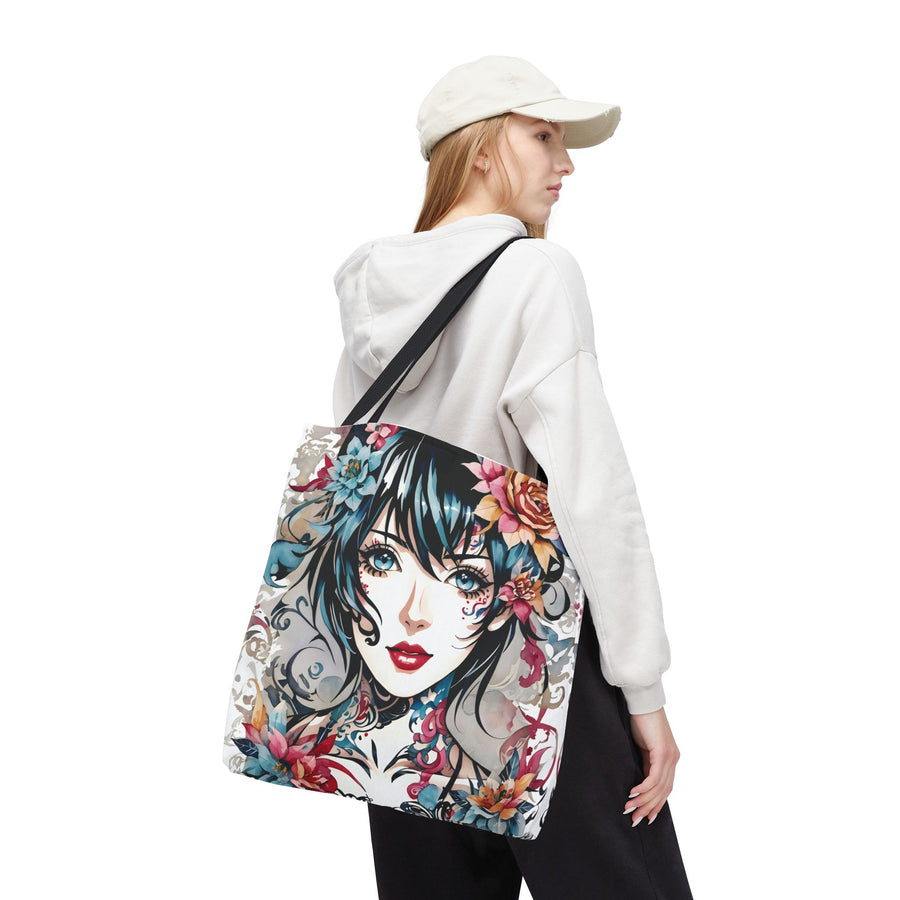 Pixie Cut Lady Tote Bag (AOP)