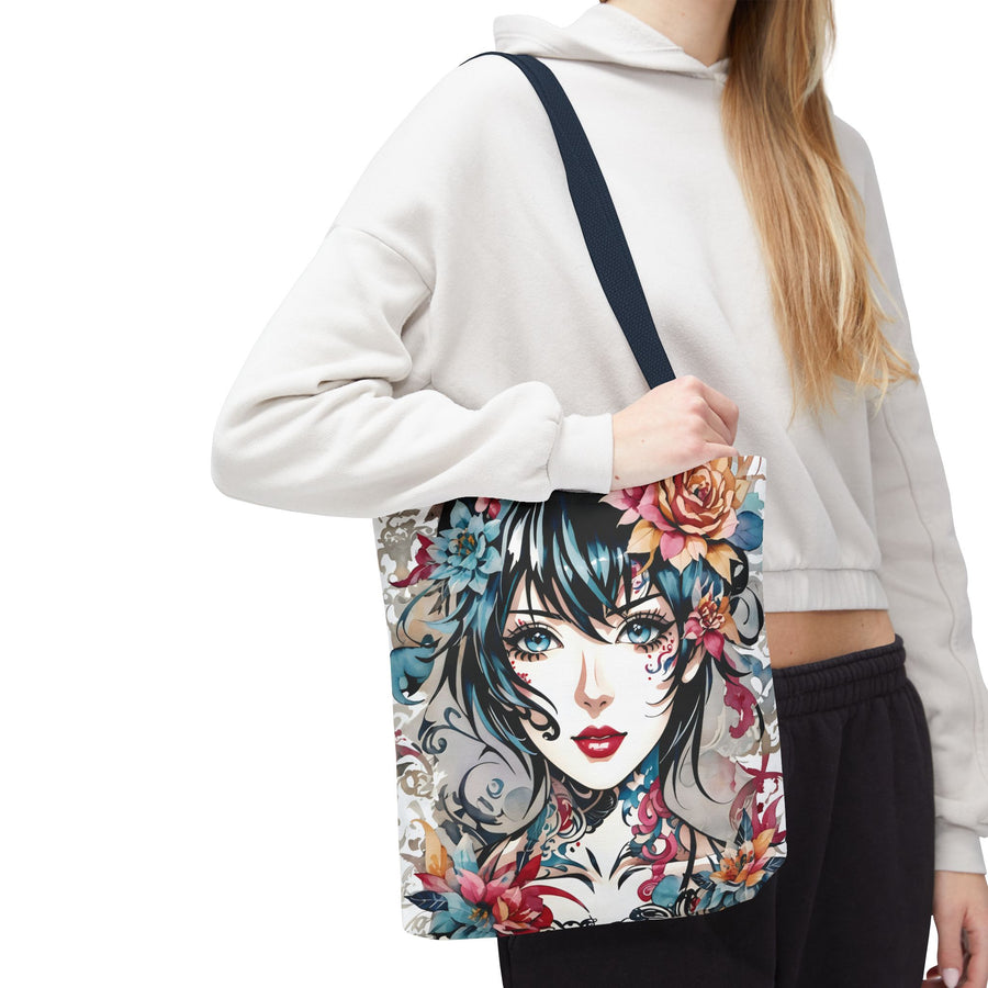 Pixie Cut Lady Tote Bag (AOP)