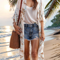 Printed Open Front Cover-Up