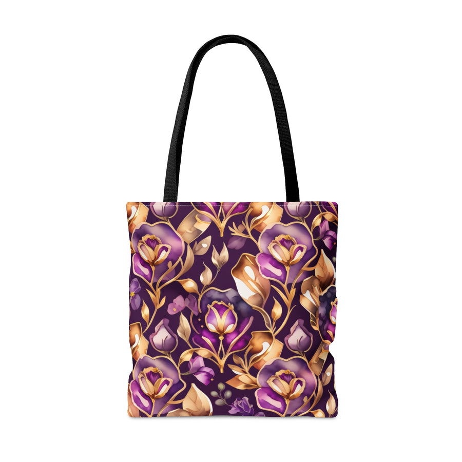 Purple Glamour Luxury Shopping Bag