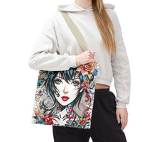 Pixie Cut Lady Tote Bag (AOP)