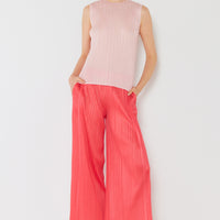 Marina West Swim Pleated Wide-Leg Pants with Side Pleat Detail