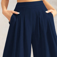 High Waist Wide Leg Pants