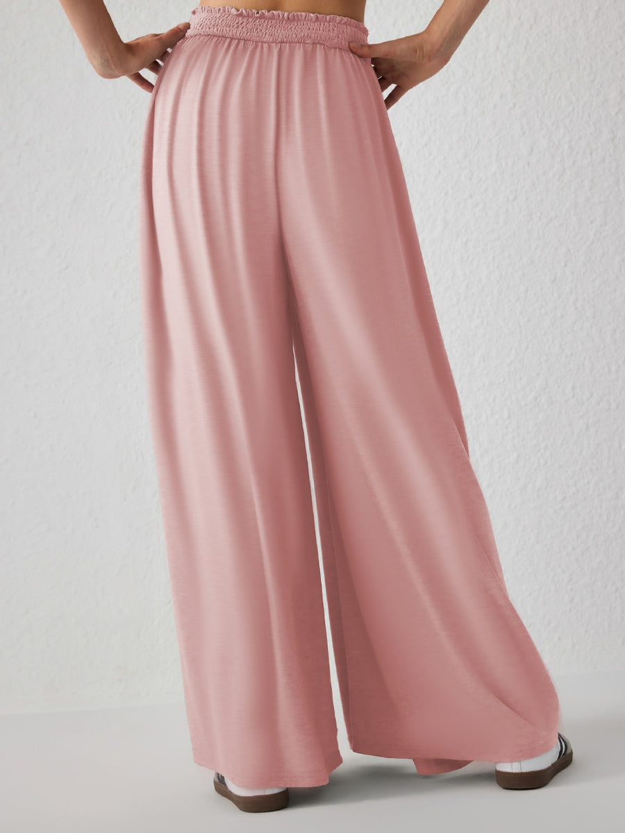 High Waist Wide Leg Pants