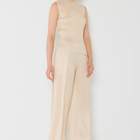 Marina West Swim Pleated Wide-Leg Pants with Side Pleat Detail