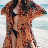 Printed Open Front Cover-Up